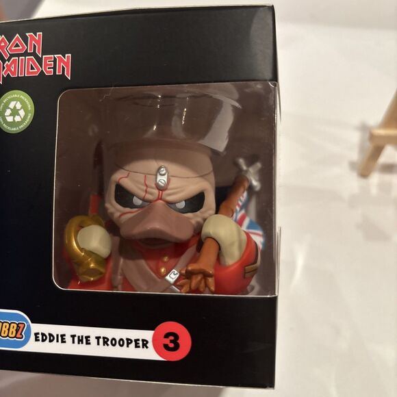 Iron Maiden - Tubbz - Iron Maiden Eddie the Trooper #3 (Boxed Edition) Open Box - Picture 2 of 7